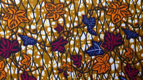 African Kitenge Fabric Fabric Print Textile Autumn Etsy