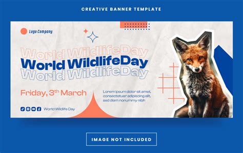 Creative Wildlife Banner Design Template Graphic By Panencreative