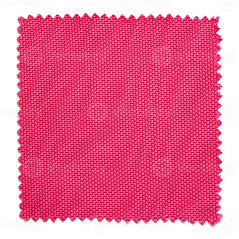 Pink Fabric Swatch Samples Isolated On White Background 10224870 Stock