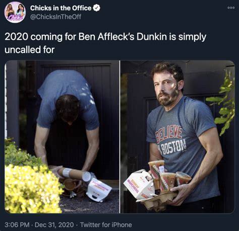 2020 coming for Ben Affleck’s Dunkin is simply uncalled for | Ben ...