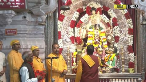 Navratri 2023 Devotees Throng Temples Across India To Offer Prayers To