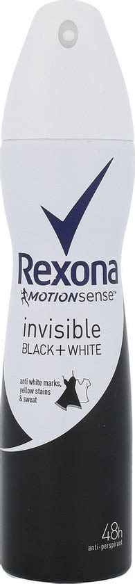 Rexona Motionsense Invisible Blackwhite Antiperspirant