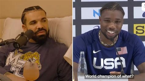 Drake Joins Nba Stars In Firing Back At Noah Lyles Over Nba World