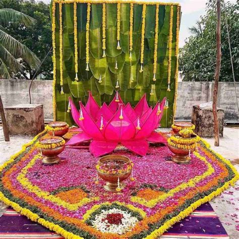 Banana Leaf Decoration For Haldi Wedding Secrets