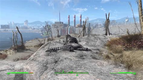 Legendary Deathclaw Gets Spawn Killed By Base Defences Fallout 4 Youtube