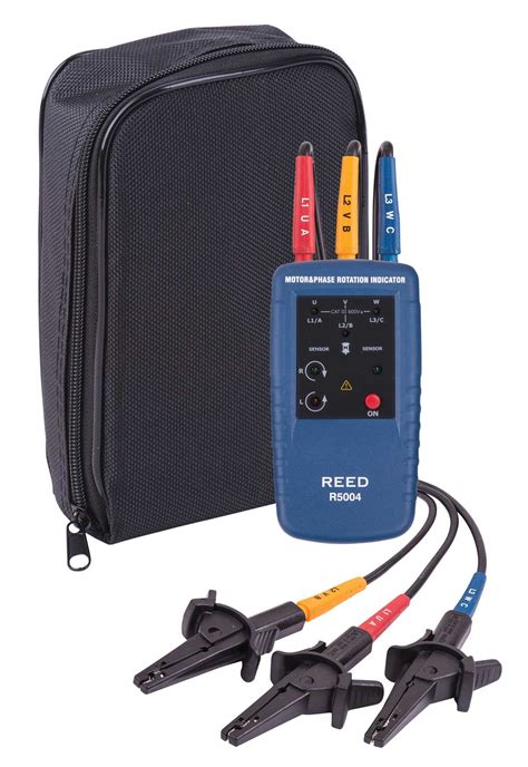 Reed R5004 3 Phase Sequence And Motor Rotation Tester High Tech