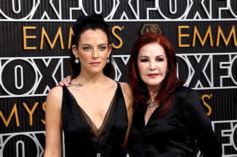 Priscilla Presley, Riley Keough Attend 2024 Emmy Awards Together