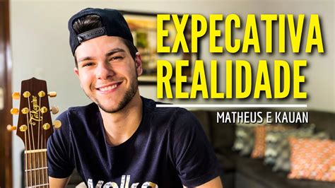 Matheus Kauan Expectativa X Realidade Michel Turelli Cover