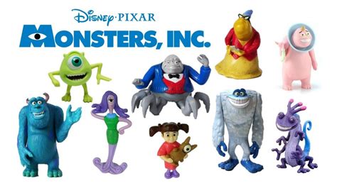 Figuras Disney Pixar Monster Inc Mcdonalds 2001 Mercado Libre