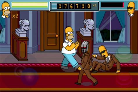 Screenshot Of The Simpsons Arcade IPhone 2009 MobyGames