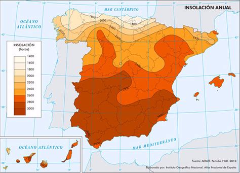 Ejercicio Práctico de Geografía de España n º 14 Insolaci Flickr