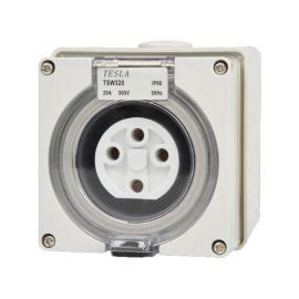 Socket Outlets Ip Round Pin V