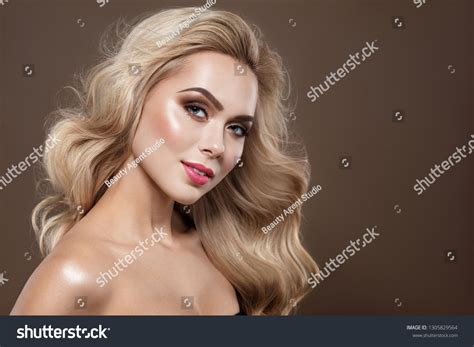 Elegant Model Portrait Blonde Hair Woman Stock Photo Shutterstock