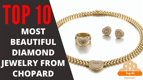 Top 10 Most Beautiful Diamond Jewelry From Chopard Youtube