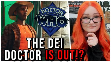 The Dei Doctor Is Out Ncuti Gatwa Millie Gibson Rumored To Exit