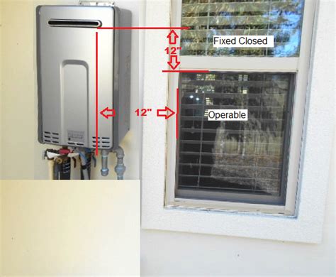 Outdoor Mount Tankless Heater Clearances Terry Love Plumbing Advice