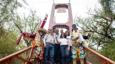 Hu Nuco Ministra De Cultura Inaugur El Puente De Acceso De Kotosh