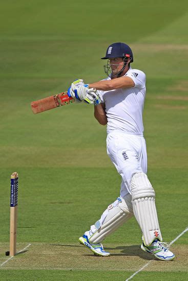 Alastair Cook England Miscues Caught Behind Editorial Stock Photo