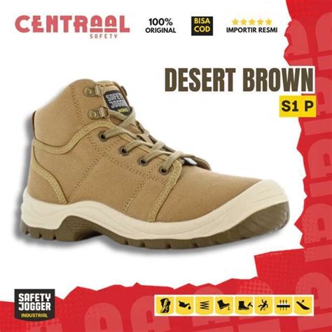 Promo Sepatu Safety Jogger Desert Brown S P Diskon Di Seller