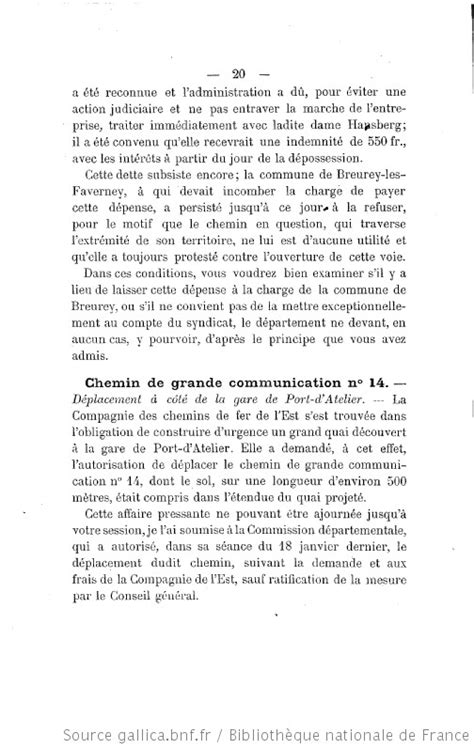 Rapports et délibérations Conseil général de la Haute Saône 1875 04