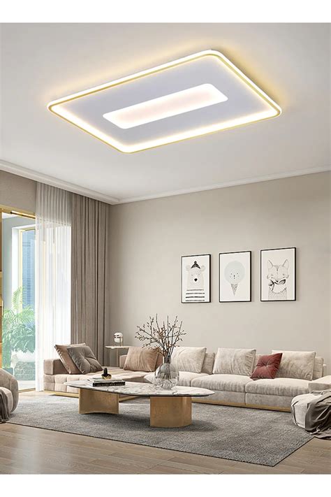 Catluz Gold Dikd Rtgen I I D Rtgen Led Tavan Lambas Avize Modern