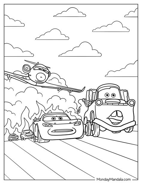 Lightning Mcqueen And Mater Coloring Page Hotsell Sims Mpob Gov My