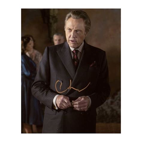 Signed Autograph WALKEN Christopher - All-Autographes.com