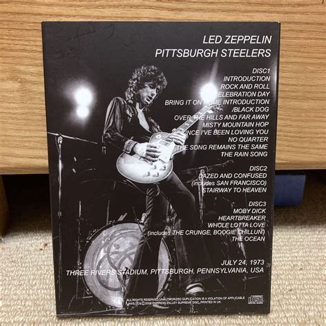 LED ZEPPELIN PITTSBURGH STEELERS 1973 7 24 ピッツバーグ公演 empress valley 3CD