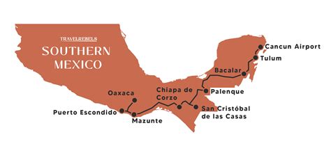 South Mexico Map Shawn Dolorita