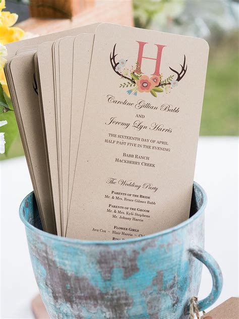 30 Ceremony Program Ideas You Ll Love