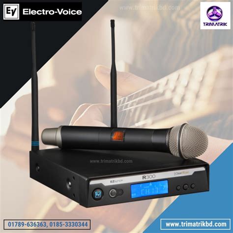 Electro Voice R Hd Wireless Handheld Microphone In Bd Trimatrik