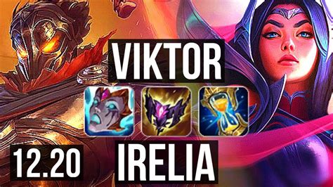 Viktor Vs Irelia Mid 10 1 7 Godlike 300 Games Kr Master 12