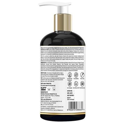 Buy Stbotanica Hair Shampoo Activated Charcoal Online At Best Price