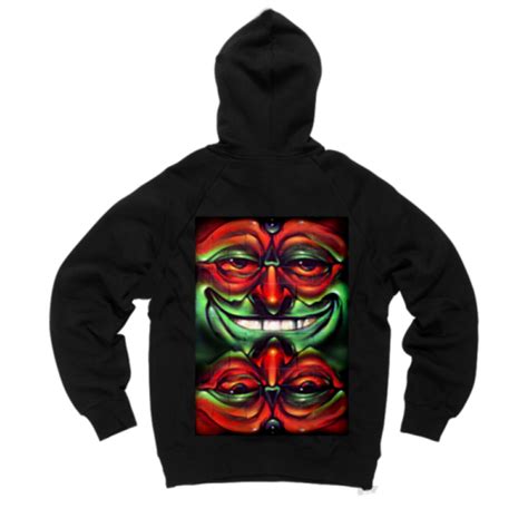 Black Graffiti Hoodie Vyal One Illkids Streetwear