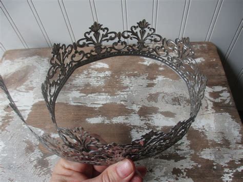 Metal Lace Ribbon Tin Filigree Edging Decorative Trim For Etsy