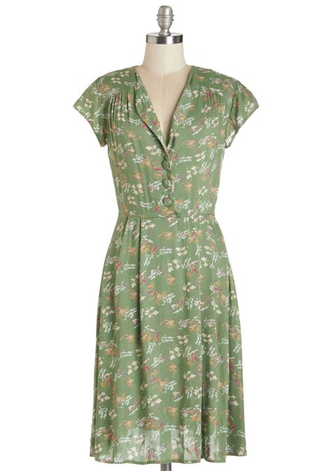 Dance Florist Dress Mod Retro Vintage Dresses