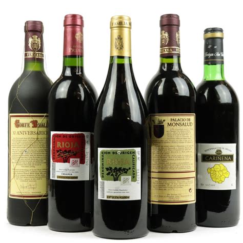 Assorted Spanish Red Wines 5x75cl | Wine Auctioneer