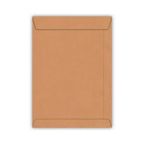 Envelope De Papel Tipo Saco Kraft Natural X C Unidades Foroni