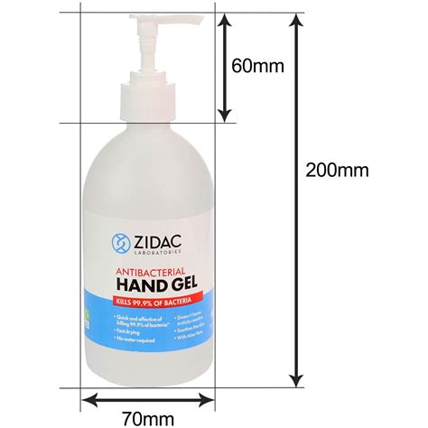 70 Alcohol Hand Sanitiser 500ml Pump Top Hospital Grade Medisave Uk