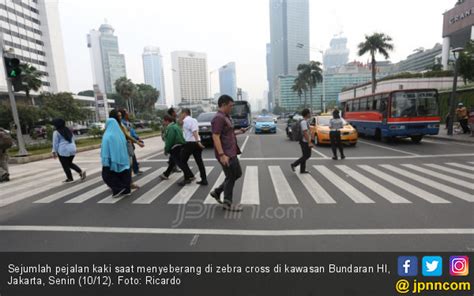 Kesadaran Penggunaan Zebra Cross Untuk Menyeberang Jalan