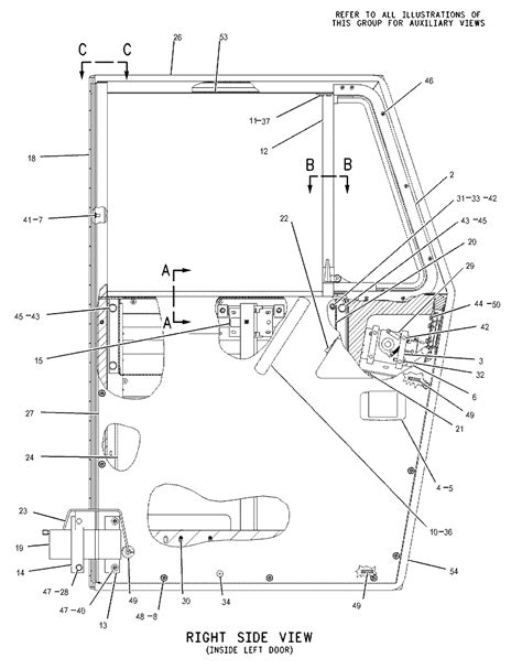 184 0998 DOOR GP CAB LH S N 2BW1 550 PART OF 137 0002 CAB GP 789C