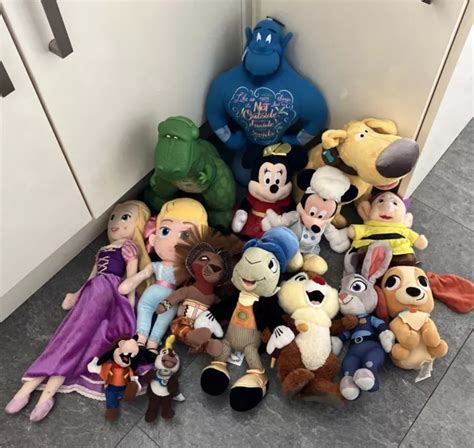 Disney Pixar Soft Plush Toys Princess Toy Story Mickey Mouse Dwarf Bundle X 15 £29 99 Picclick Uk