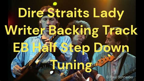 Dire Straits Lady Writer Guitar Backing Track Eb Half Step Down Tuning