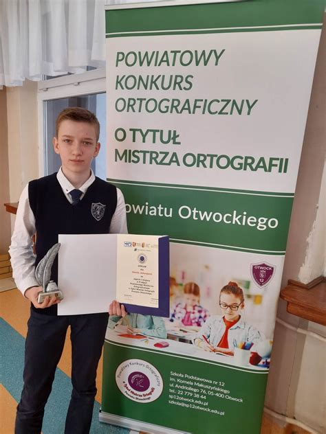 Powiatowy Konkurs Ortograficzny o Tytuł Mistrza Ortografii Po