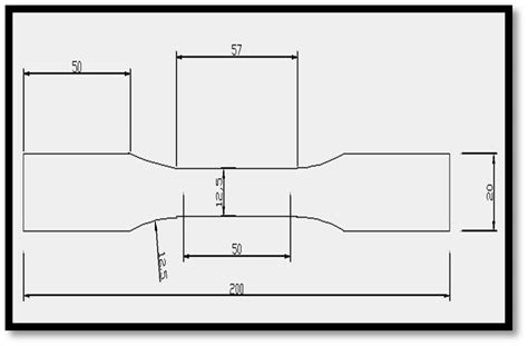 Astm Tensile Test Specimen Size