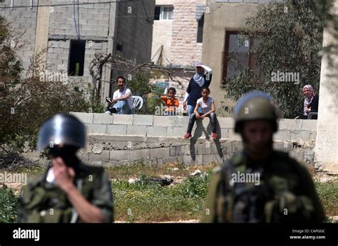 Abril 7 2012 Ramallah Ribera Occidental Territorio Palestino