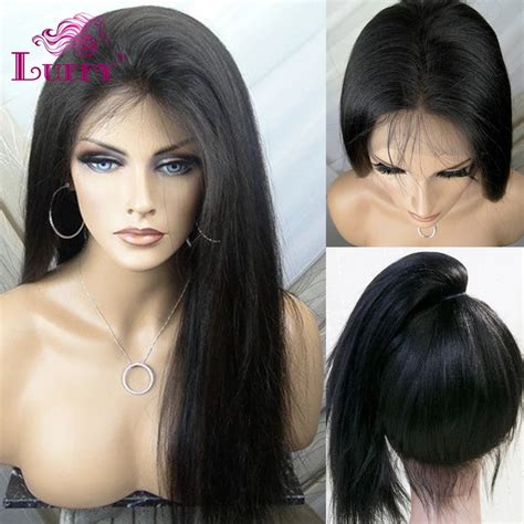 Top Quality Brazilian Unprocessed Virgin Human Lace Wigs Natural