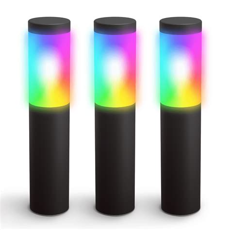 Innr Outdoor Smart Pedestal Light Colour 3-pack - Innr Lighting