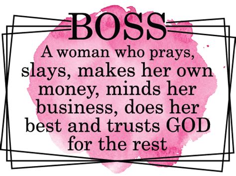 Boss A Woman Who Prays Slays Makes Her Own Money Boss Day T Free Svg File For Members