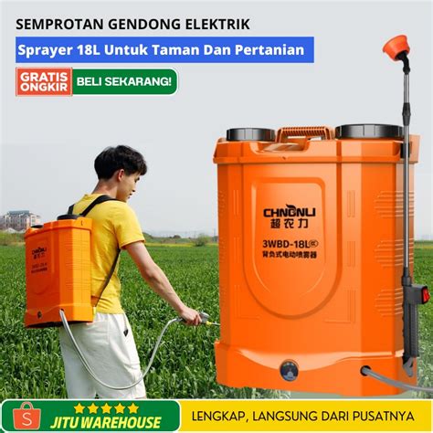 Jual Alat Semprot Gendong Hama Tanaman Pertanian Dan Taman Elektrik